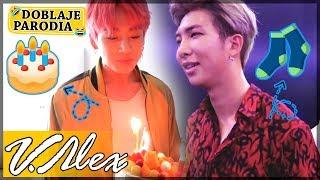 BTS - Jungkook Fiesta Sorpresa Y ¿RM Molesto? | (Doblaje Parodia) | V.Alex