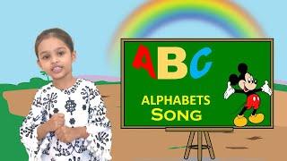 The Alphabet Action Song for Kids| ABC Phonics Action Rhyme| action song for kids | rhyme for kids