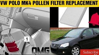 VW POLO MK4 POLLEN FILTER REPLACEMENT