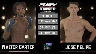 Fury 54 AS Walter Carter vs Jose Felipe