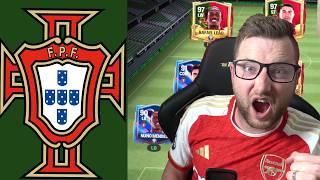 We Built a Full EURO 2024 Portugal Promo Squad on FC Mobile!!