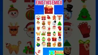 Find the Odd Emoji  | #huggyhide #games #emojichallenge#gaming #huggygame#emojigame #findtheoddemoji