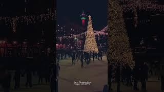 Merry Christmas from Calgary with LOVE. #christmas #calgary #canada #travel #vlog