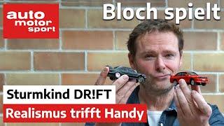 Handy-Driften mit dem Mercedes 190 Evo 2: Wie funktioniert's? - Bloch spielt #10 | auto motor sport