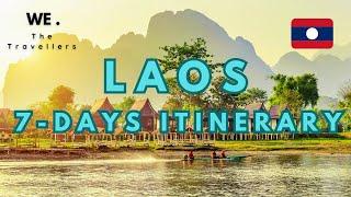 Laos 7-Days Itinerary 2024  | How To Travel Laos In 7-Days | Laos Travel Guide