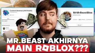 MRBEAST AKHIRNYA PUNYA AKUN ROBLOX??? APAKAH MR BEAST BAKAL BUAT GAME DI ROBLOX???