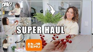 SUPER HAUL DE TEMU  DECORACIONES Y MUCHAS COSAS MÁS