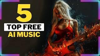 5 Top FREE AI Music & AI Song Generators