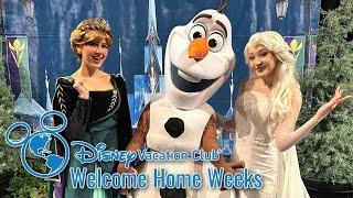 Disney Vacation Club: Welcome Home Weeks – Special "Frozen" Experience at Walt Disney World