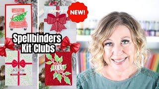 Christmas Card Making NEW Spellbinders Kit Clubs