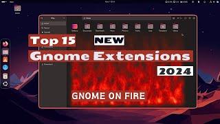 Most Useful 15 Gnome Extensions (NEW) | Top 15 Gnome Extensions | Make Gnome Better