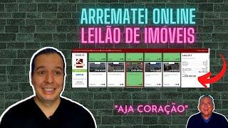 Arrematei Imóvel Online e AO VIVO - Como Arrematar Imóvel Leilão Online