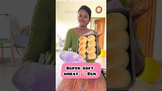 Wheat  super soft bun #manamwithsathya #bunmaking #bread #homemade