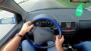 2007 Hyundai Getz Cross [1.4 - 97 HP] POV Test Drive | 0-100 Acceleration