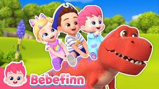 EP127 |  Welcome to The Dino World | Bebefinn Nursery Rhymes and Kids Songs