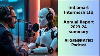 Indiamart Intermesh Ltd | Annual Report 2023-24 summary | Podcast | AI-Generated