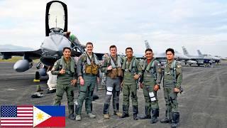 US Air Force: F-16 fighter jets during joint military exercises in the Philippines.