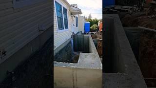 Concrete foundation Wall  #construction #construccion #concrete #constructora
