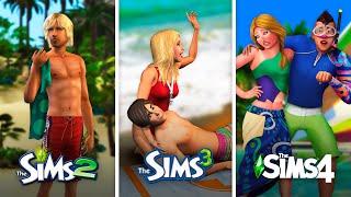 Отдых на островах в The Sims | Сравнение 3 частей