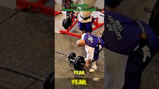 Elite Powerlifter Pretended to be a CLEANER  #gym #funny #trolllife