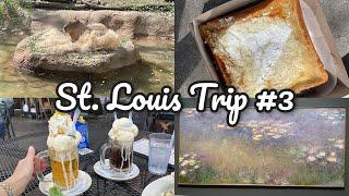 [USvlog] 세인트 루이스 여행 | St. Louis Trip | Zoo, Art gallery, Gooey butter cake, Floats