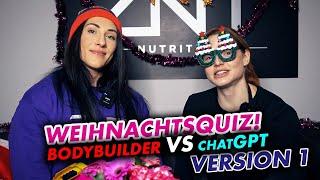 Bodybuilder vs ChatGPT ! Christmasquiz @fitness.prinzessin