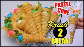 Ditambah 1 Bahan Auto Super Kriuk! Pastel Contong Ekonomis Kriuk 2 Bulan