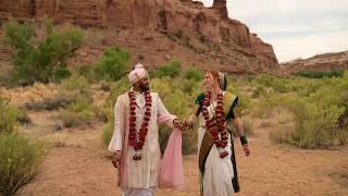 Virginia + Rahul // Red Earth Venue // Moab, UT  (Shot on Nikon)