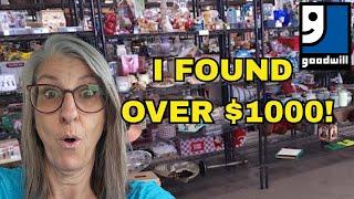I FOUND OVER $1000 of Resale Treasures at This Las Vegas Goodwill Thrift Store