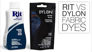 Comparing Rit Dye & Dylon Dye