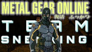 METAL GEAR ONLINE - 50 Minutes Of Non-Stop TEAM SNEAKING (4k/60fps)