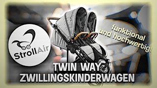 StrollAir - TWIN WAY ZWILLINGSKINDERWAGEN