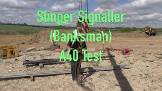 CPCS Slinger Signaller /Banksman  A40 Test Industrial Training Services Essex.