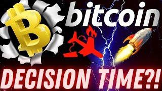 URGENT BITCOIN UPDATE!! DECISION TIME SOON!! Crypto BTC TA price prediction, analysis, news, trading