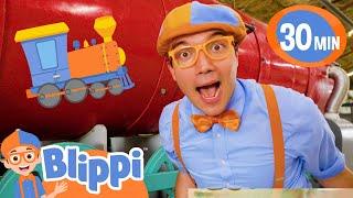 The Train Song | Blippi Songs | Educational Songs For Kids