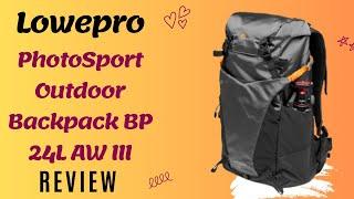 Lowepro PhotoSport BP 24L AW III: Adventure & Gear Fused!