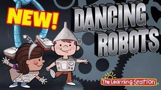 Dancing Robots Song  Brain Breaks, Action & Dance Song  Kids Songs by The Learning Station