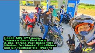 Honda ADV CY1 goes Tamaraw Gene Pool Farm & Sta. Teresa Port! Part1 VLOG-E337