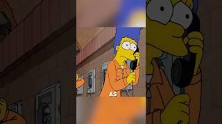 What??!!!Marge is in jail ! #anime #the Simpsons #jail#shorts