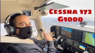 First Flight In A Cessna 172 W/ G1000