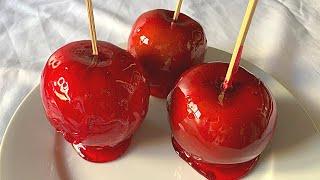 Яблоки в карамели  | Леденцы // Candy apples recipe 
