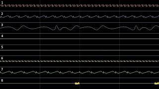 Grind Stormer / V-Five ((C) 1993 Toaplan Arcade) - Full soundtrack [Oscilloscope view]