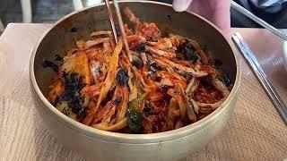 비빔국수 칼만두