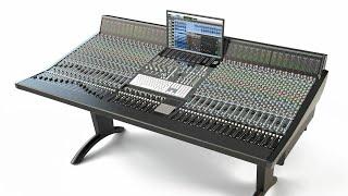 SSL's new analogue studio console - Origin full factory build - A must watch!