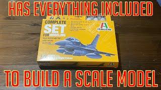 This Kit COMES WITH TOOLS!!  - Italeri COMPLETE SET For Modeling - Review