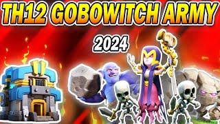 TH12 GoBoWitch Attack Strategy 2024 | Best Town Hall 12 Attack Strategies (Clash of Clans)