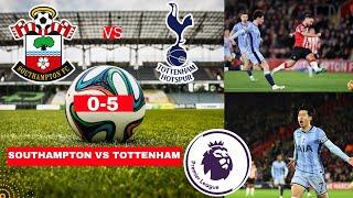 Southampton vs Tottenham 0-5 Live Stream Premier League EPL Football Match Score Spurs Highlights FC