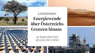 "Energiewende über Österreichs Grenzen hinaus" | Podiumsdiskussion & Key Notes