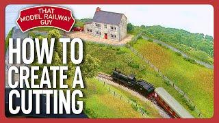 Building A Modular Model Railway: Episode 25 - How To Create A Cutting!