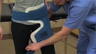 Breg Polar Care® Cold Therapy Hip Pad Application